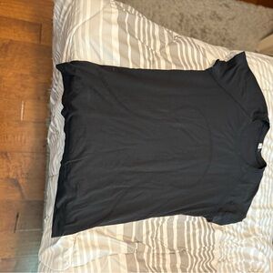 Lululemon Athletica Black Relaxed Short Sleeve T-Shirt